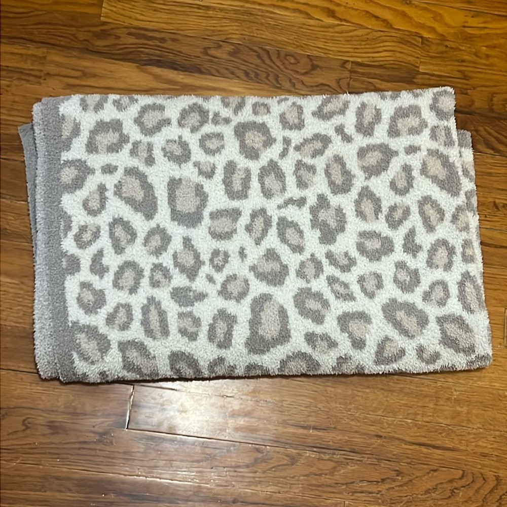 Leopard Print Barefoot Dreams Blanket